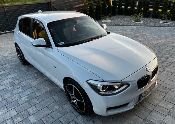 BMW Seria 1 cena 39999 przebieg: 221400, rok produkcji 2013 z Siemiatycze małe 211